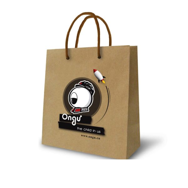 European Boutique Paper Bag With Handle Bolsas De Papel Personalizada Por Mayor-6