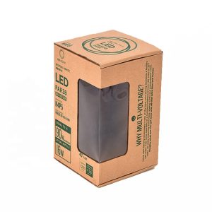 Led Bulb Kraft Paper Box-1