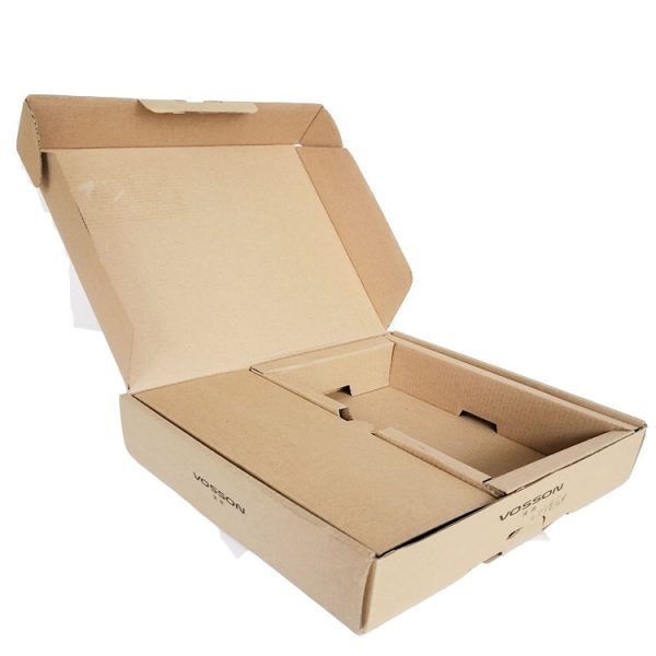 Wholesale Oem Biodegradable Eco Friendly Flat Pack Brown Kraft Large Cardboard Box-1