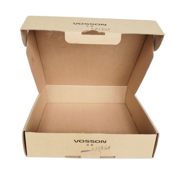 Wholesale Oem Biodegradable Eco Friendly Flat Pack Brown Kraft Large Cardboard Box-3