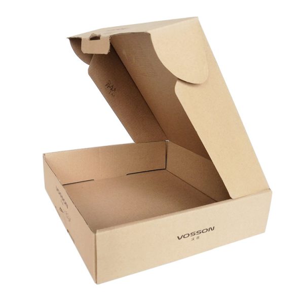 Wholesale Oem Biodegradable Eco Friendly Flat Pack Brown Kraft Large Cardboard Box-4