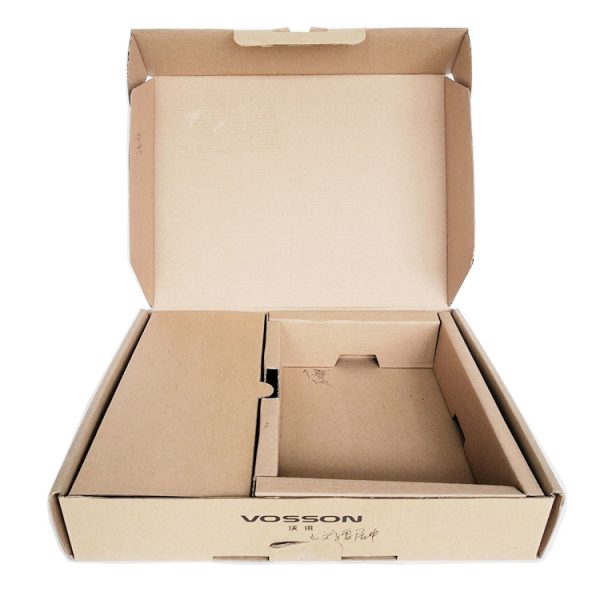 Wholesale Oem Biodegradable Eco Friendly Flat Pack Brown Kraft Large Cardboard Box-5