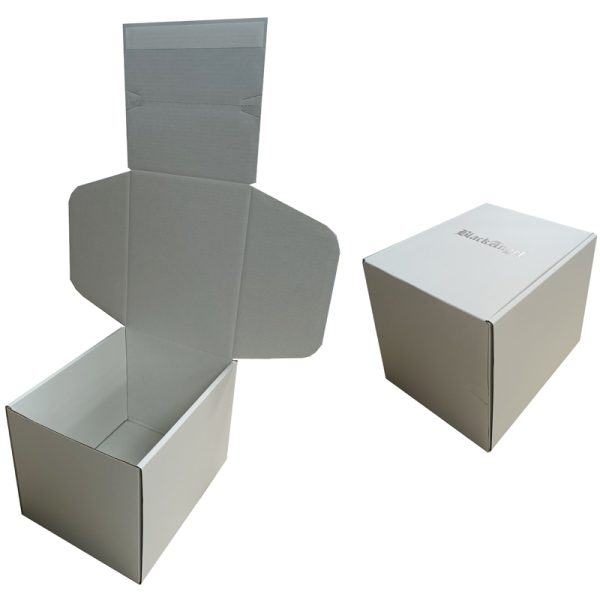 Shipping Box For Clothes Mail Paper Box Zipper Packaging With Insert-4